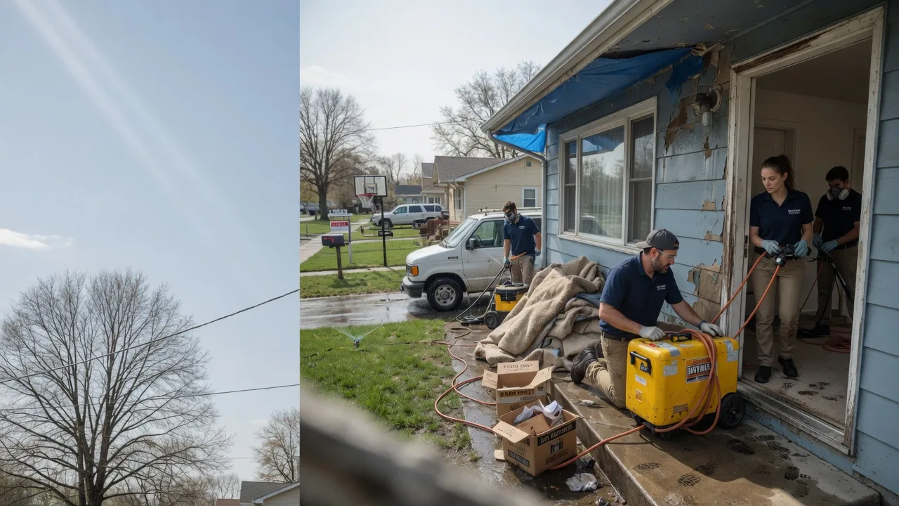 Basement Flood Cleanup in Canton, PA near me
